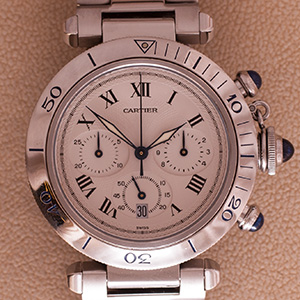 Cartier Pasha 38mm Chronograph 