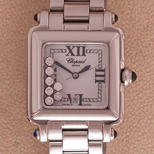 Chopard Happy Sport Classic Square 7 diamonds 