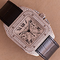 Cartier Santos 100 XL Chronograph Diamond 