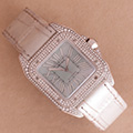 Cartier Santos 100 Medium Model Diamond 