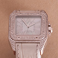 Cartier Santos 100 Medium Model Diamond 