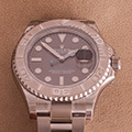 Rolex New Yachtmaster Dark Rhodium Dial GM 