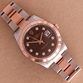 Rolex Datejust II Chocolate Diamond Dial 