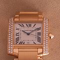 Cartier Tank Francaise GM automatic Diamonds 