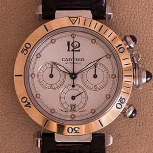 Cartier Pasha 38mm Chronograph Automatic 