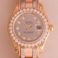 Rolex Lady Tridor Pearlmaster 