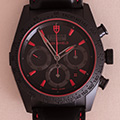 Tudor Black Shield Red 