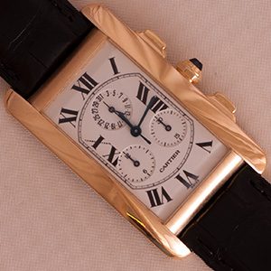 Cartier Tank Americaine Chronograph 