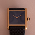 Cartier Tank vermeil GM Lapis 