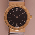 Bulgari Tubogas Large Gold-Steel 