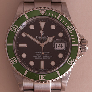 Rolex Submariner Kermit Rehaut 