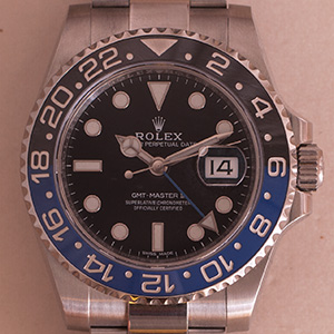 Rolex GMT Batman BLNR 