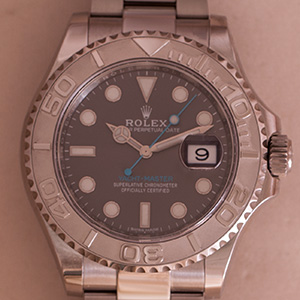 Rolex Yachtmaster Dark Rhodium Dial GM 