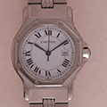 Cartier Santos Octagon Godron Large 