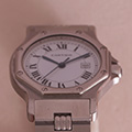 Cartier Santos Octagon Godron Large 