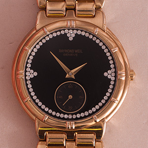 Raymond Weil Vintage 18K gold electroplated 10M 