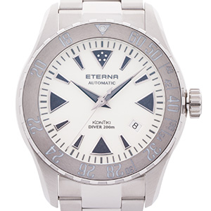 Eterna KonTiki Diver Cool Grey Ceramic 