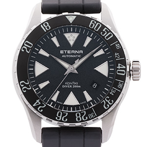 Eterna KonTiki Diver Black Ceramic 