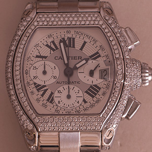 Cartier Roadster XL Chronograph Diamond 