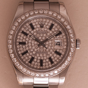 Rolex Datejust II Diamond Dial 