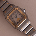 Cartier Santos Galbee Ladies Moonface 