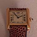 Cartier Tank Vermeil PM