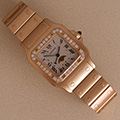 Cartier Santos Galbee Large Model Diamonds 