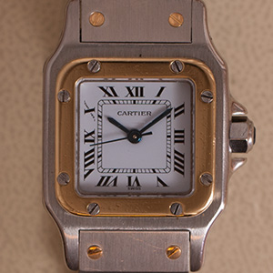 Cartier Santos Automatic Carree PM 