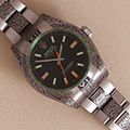 Rolex Milgauss Engraved 