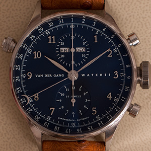 van der Gang Tripple Date Chronograph 