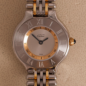 Cartier Must 21 Grain de Riz PM 