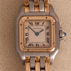 Cartier Panthere Ladies 3-row 