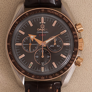 Omega Speedmaster Broad Arrow Chocolate 1957 