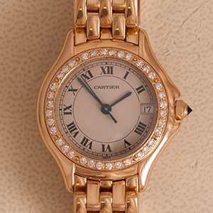 Cartier Panthere Cougar Ladies Diamond 