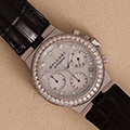 Bulgari Diagono Chronograph MOP diamonds 