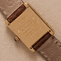 Cartier Tank Vermeil PM 