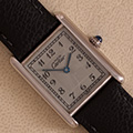 Cartier Tank Vermeil Rhodinated large model 