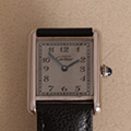 Cartier Tank Vermeil Rhodinated large model 