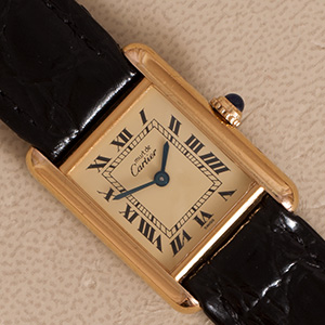 Cartier Tank Vermeil 