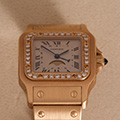 Cartier Santos Galbee Large Model Diamonds 