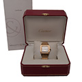 Cartier Santos Galbee Large Model Diamonds 