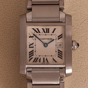 Cartier Tank Francaise Medium Model 2465 