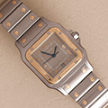 Cartier Santos Galbee Large Model GUN dial 