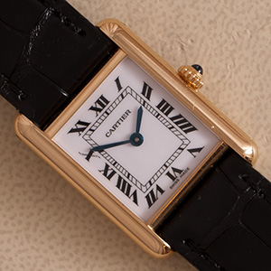 Cartier Tank MM Ladies 18k 