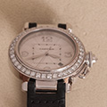 Cartier Pasha whitegold Diamonds 2528 