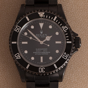 Rolex Submariner No Date PVD DLC 