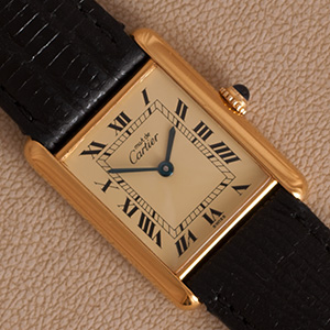 Cartier Tank Vermeil 