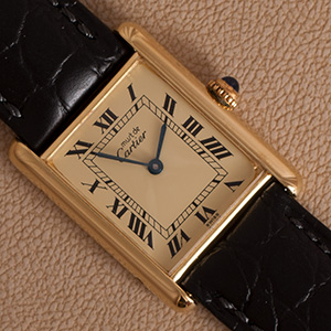 Cartier Tank Vermeil GM 