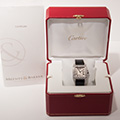 Cartier Santos 100 Medium Model Diamonds 