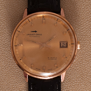 jaquet droz vintage